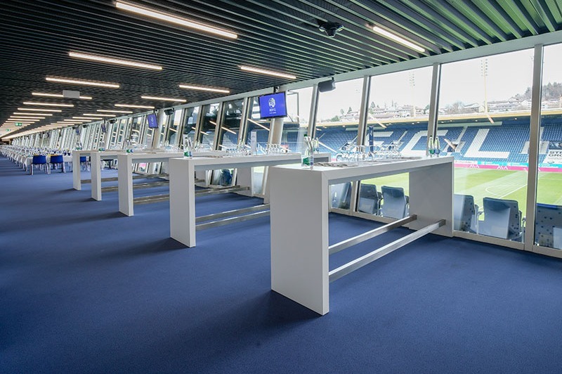Ausstellung Swissporarena