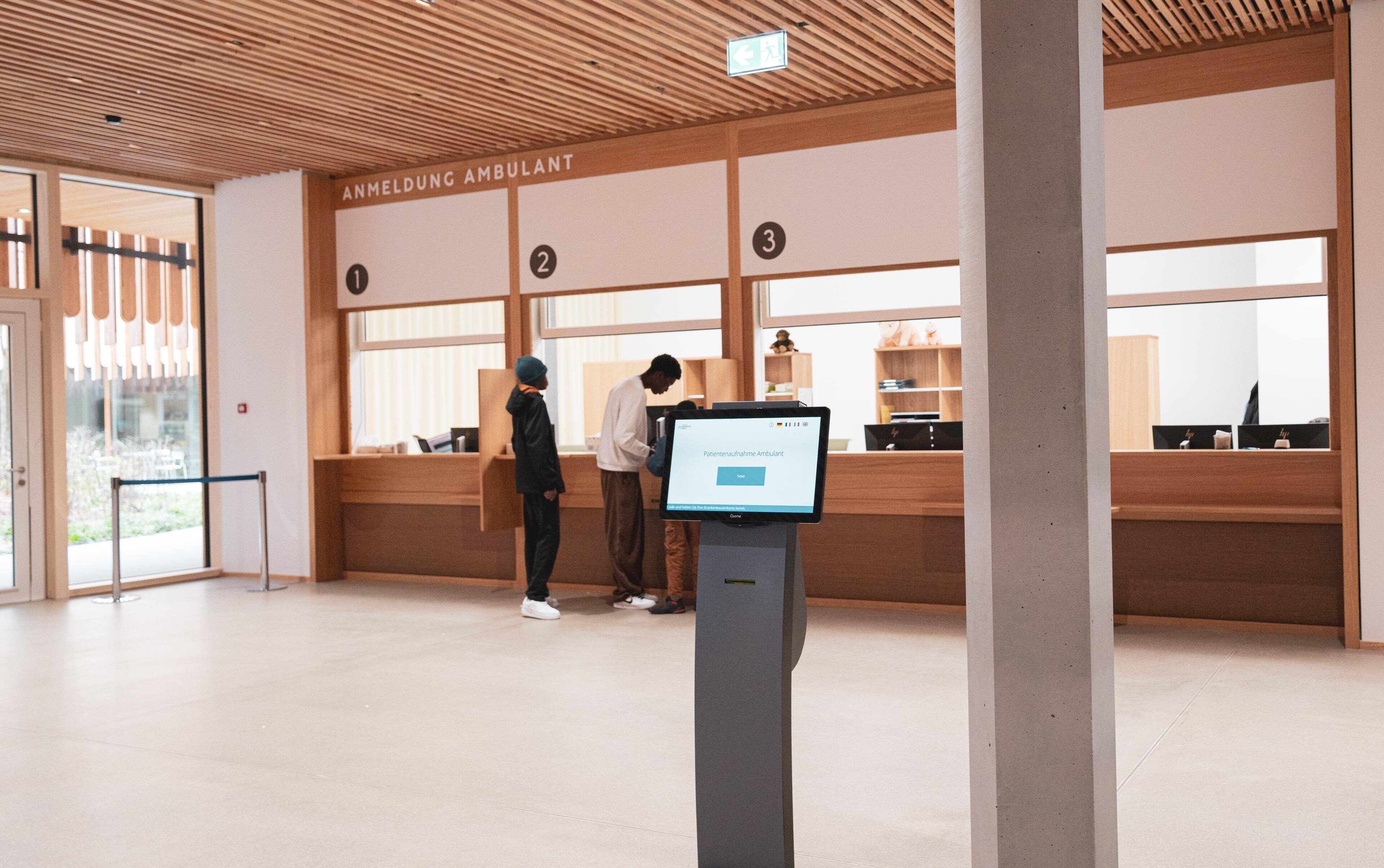 Digital signage at Zurich Children's Hospital