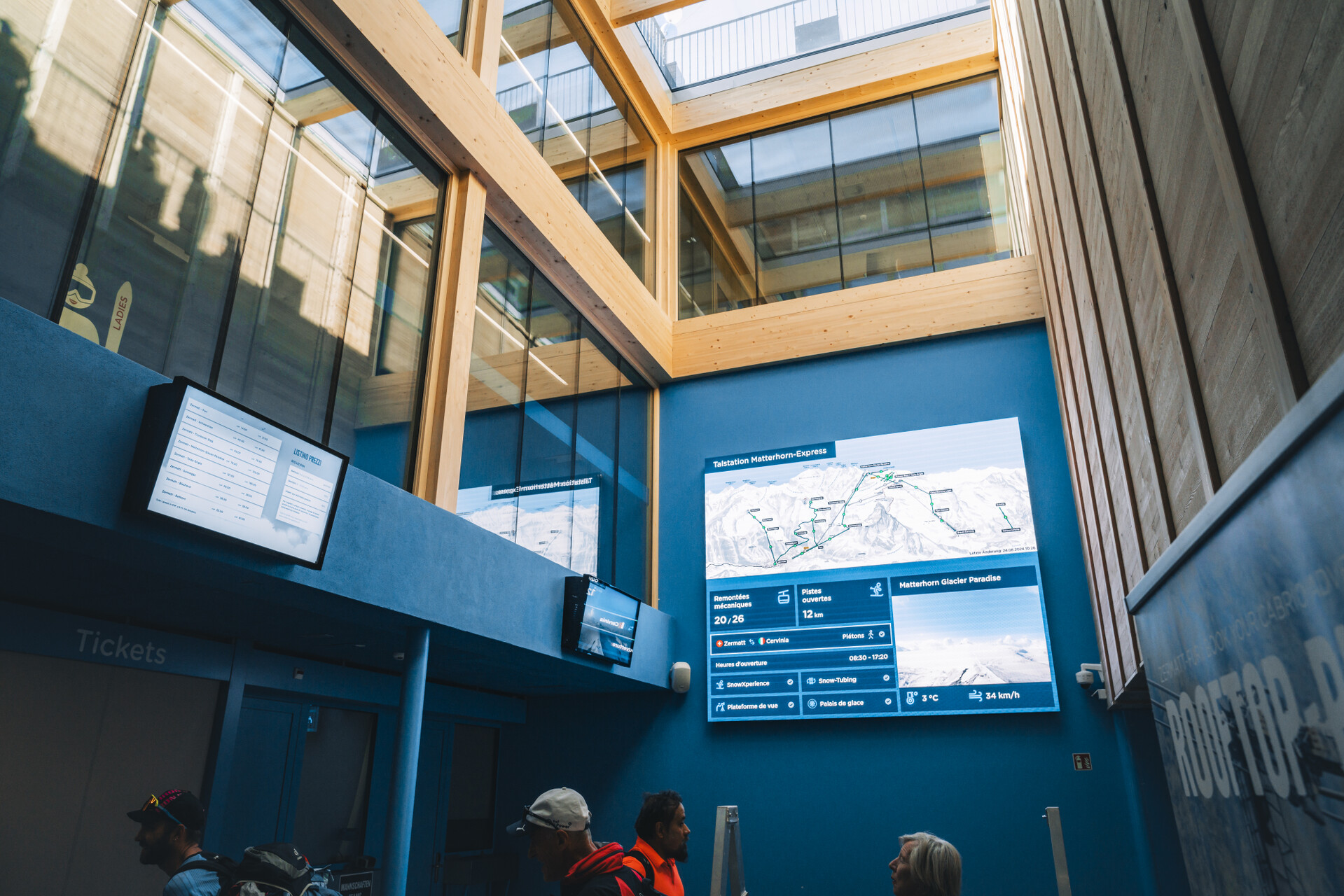 Zermatt mountain railroads