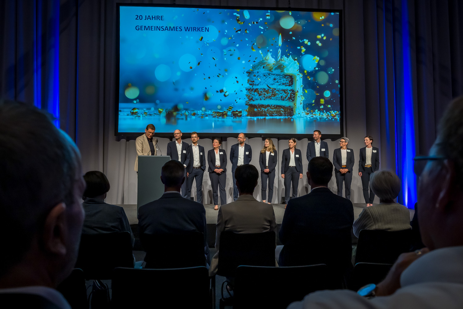 Die Jahresversammlung der Wirtchaftsförderung in der Messe Luzern
